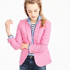 J crew Campbell linen blazer sz 0